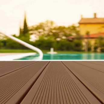 DECKING WPC 2S GROOVED 21,5x140 P1 COGNAC