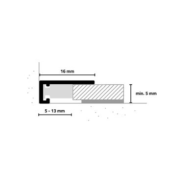 END PROFILE AL16X5 ALU TITAN C31