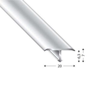 PROFILE TRANSITION FLEXIBLE 26 MM 270 CM GOLD