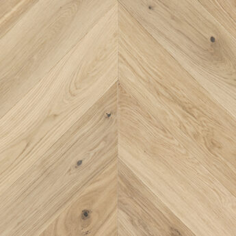 3LP 1S OAK CHEVRON 45 ARDENNE NATURAL WHITE MATT LACQUERED 4Vm T&G