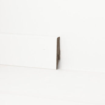 SKIRTING HDF DECOR F046 58X18 M61 WR - WHITE
